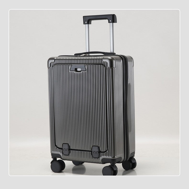 Unisex Durable Lightweight Expandable Hardshell Spinner Suitcase Bowlift