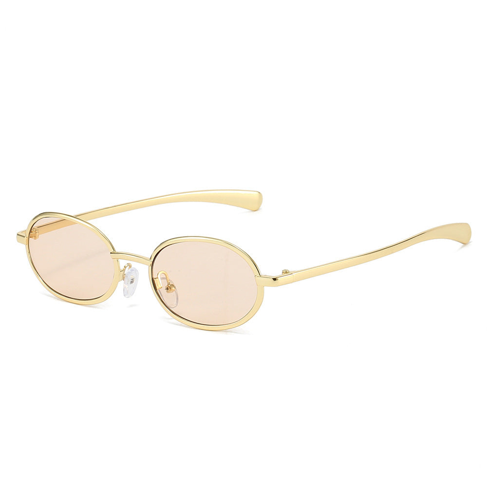 Stylish Retro Oval Sunglasses Bowlift