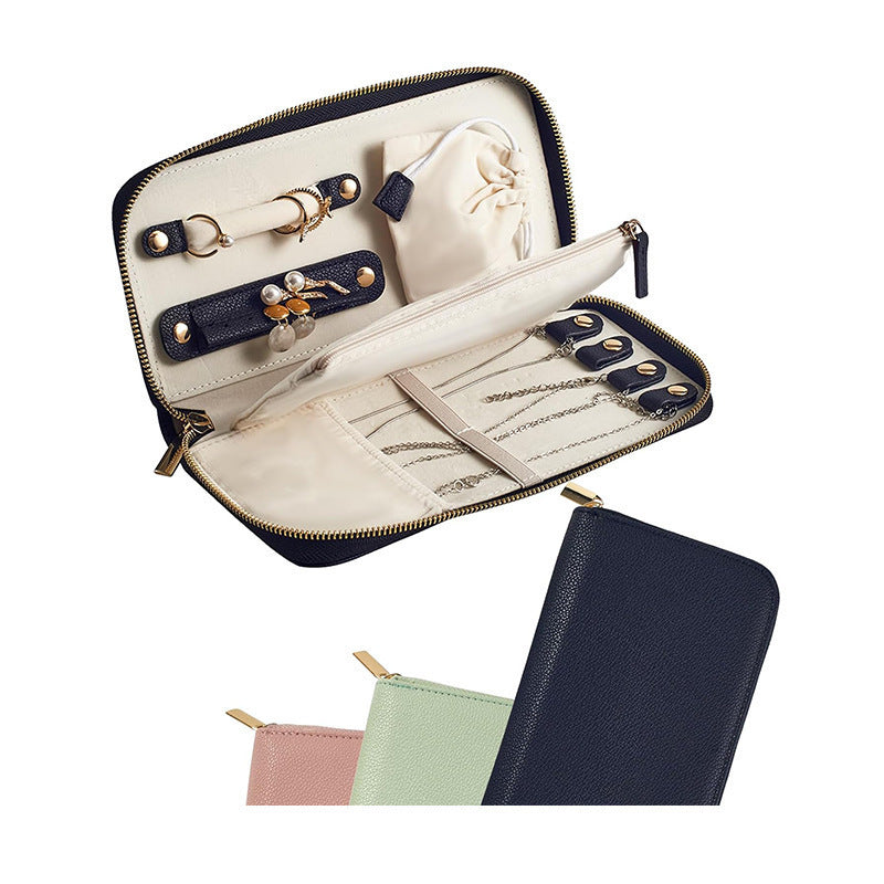 Jewelry Organizer Bag with Removable Inner Dividers Bowlift
