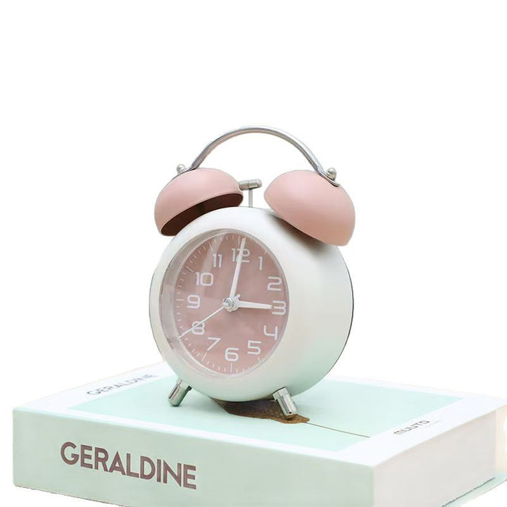Nostalgic Alarm Clock with Two Bells Bowlift