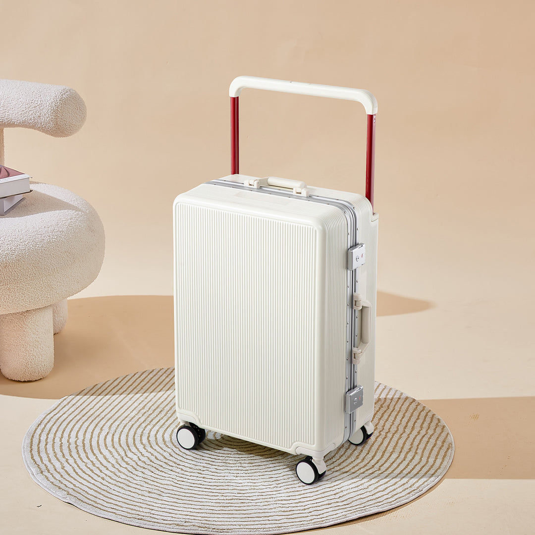 Compact Travel Roller Suitcase Bowlift