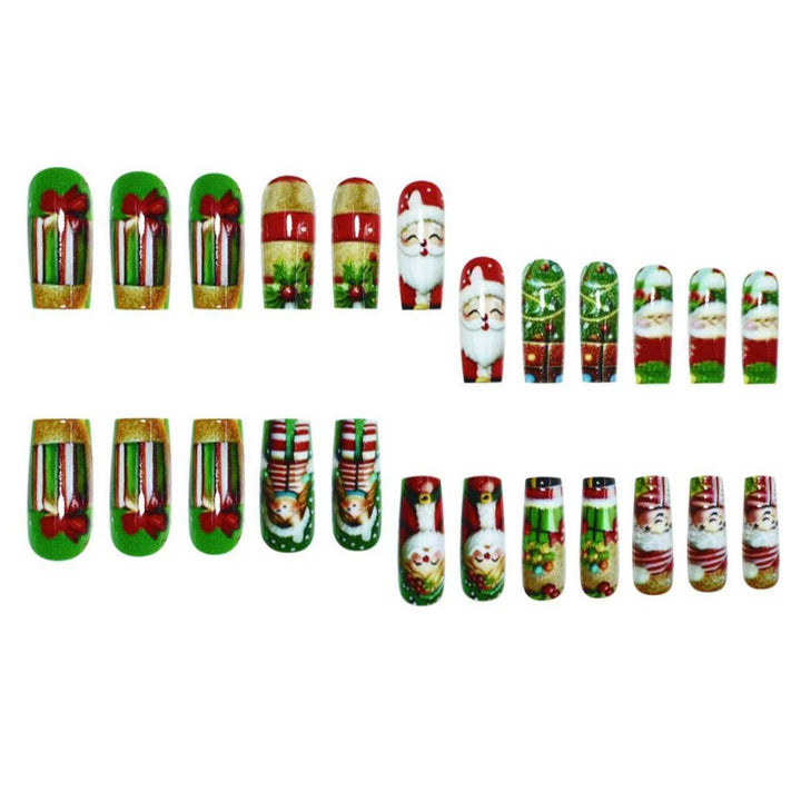 Festive Holiday Themed Nail Art Bowlift