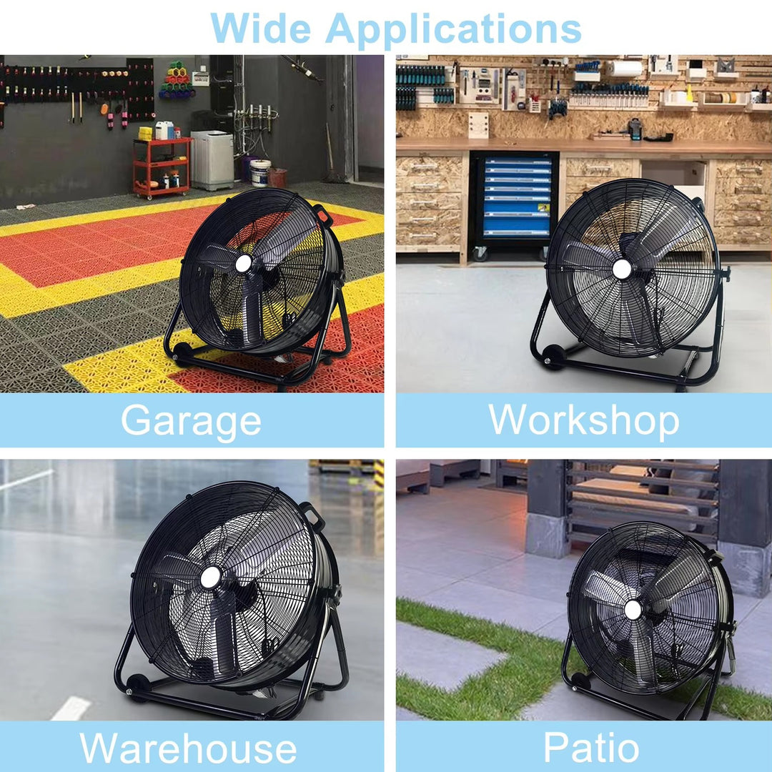 Commercial Grade High-Output Cooling Fan Bowlift