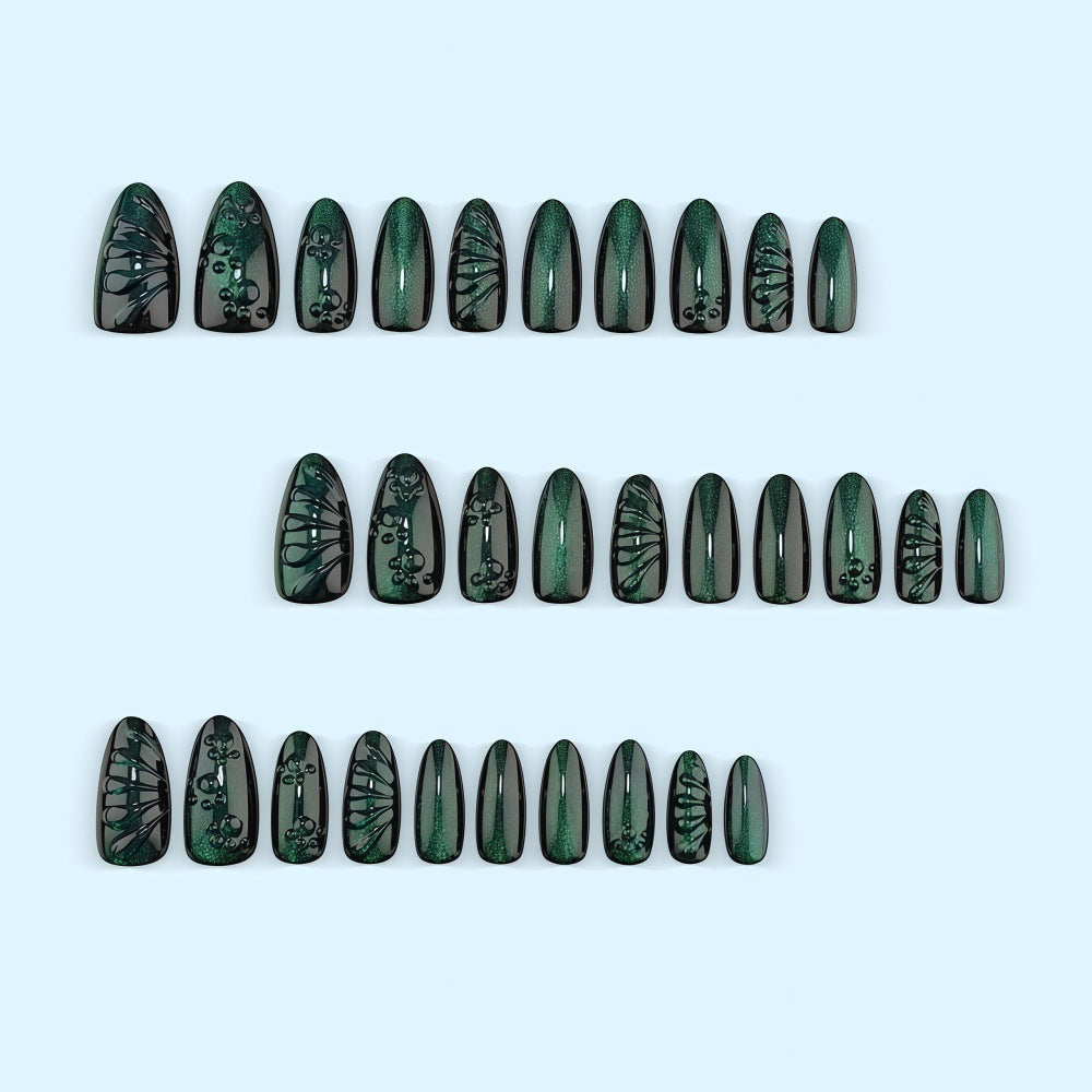 Creative nail art set with stylish 3D effects Bowlift