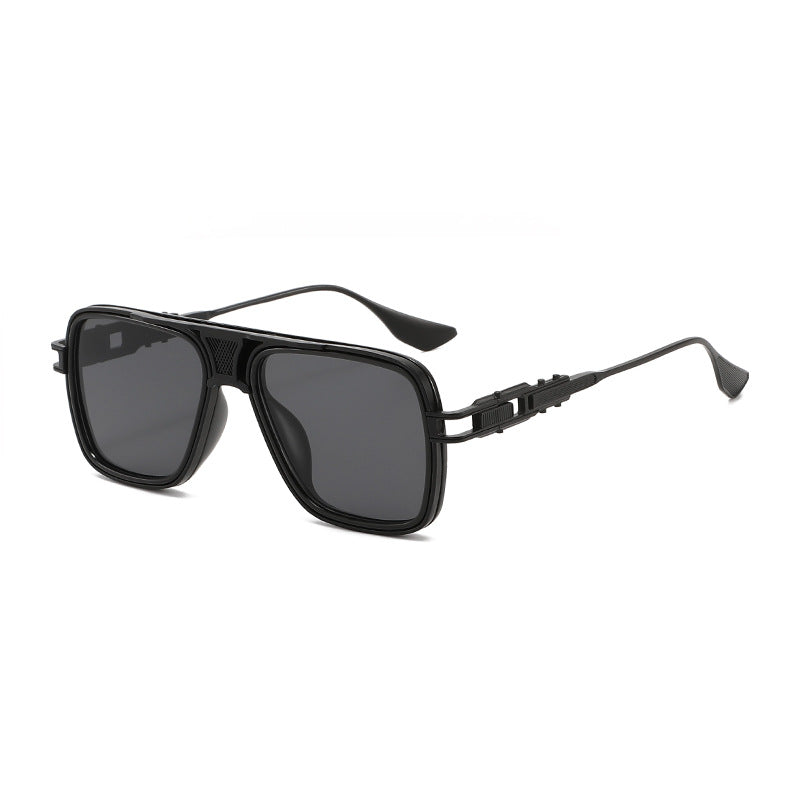 Men's Oversized Square Frame Sunglasses Bowlift