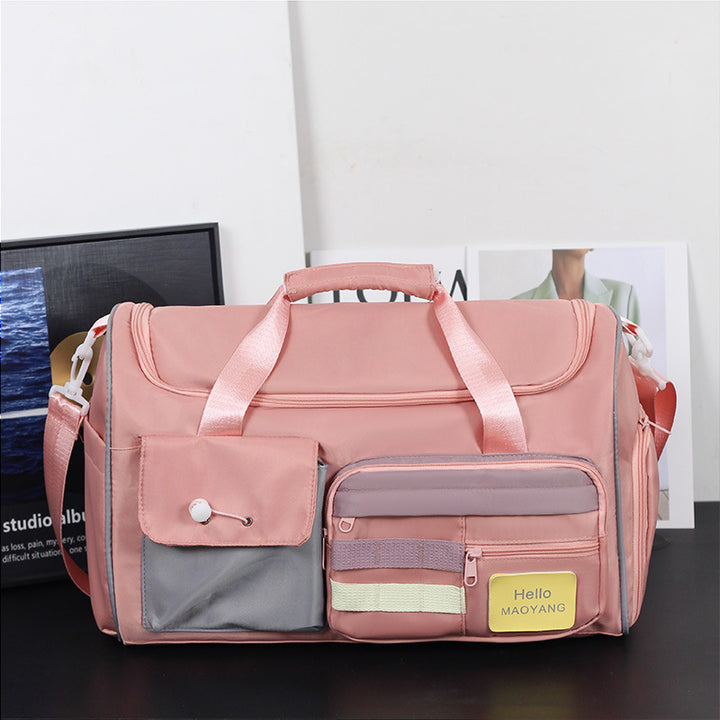 Functional Multi-Pocket Sports Duffel Bag