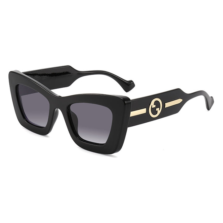 Women's designer sunglasses with distinctive geometric frame and high-quality craftsmanship Bowlift
