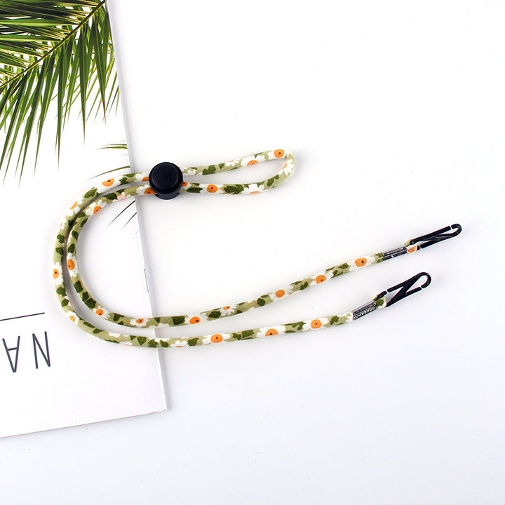 Floral Print Eyewear Strap Bowlift