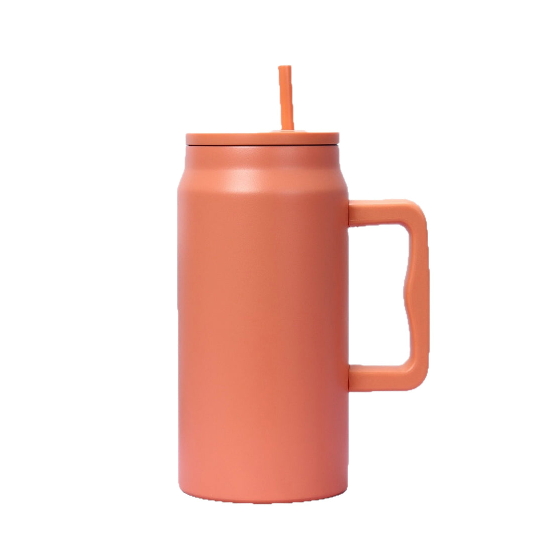 Ladies stylish insulated cup with removable straw Bowlift