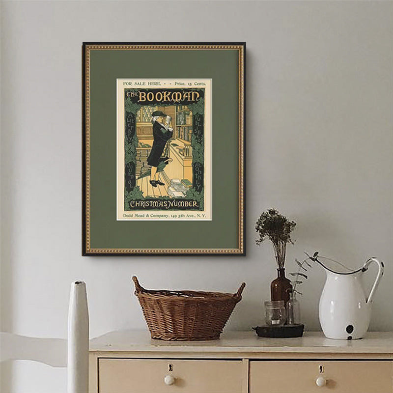 Vintage Bookstore Canned Artwork