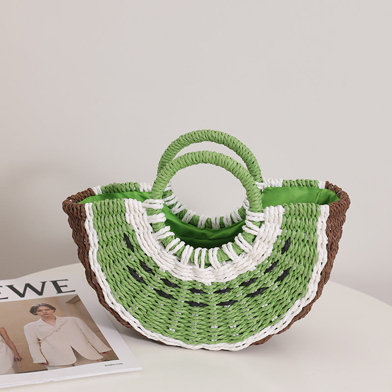 Eye-catching handbag with unique wave profile Bowlift
