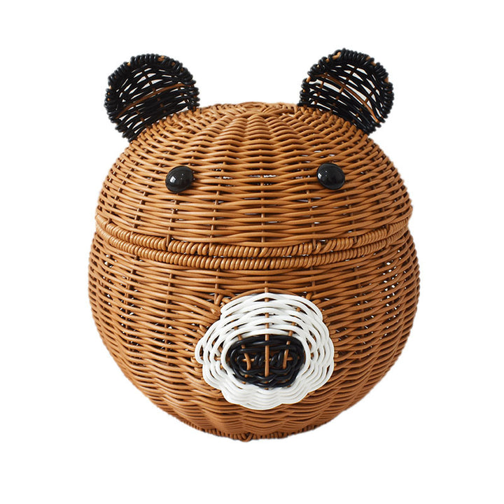 Cute Animal-Shaped Storage Basket Bowlift