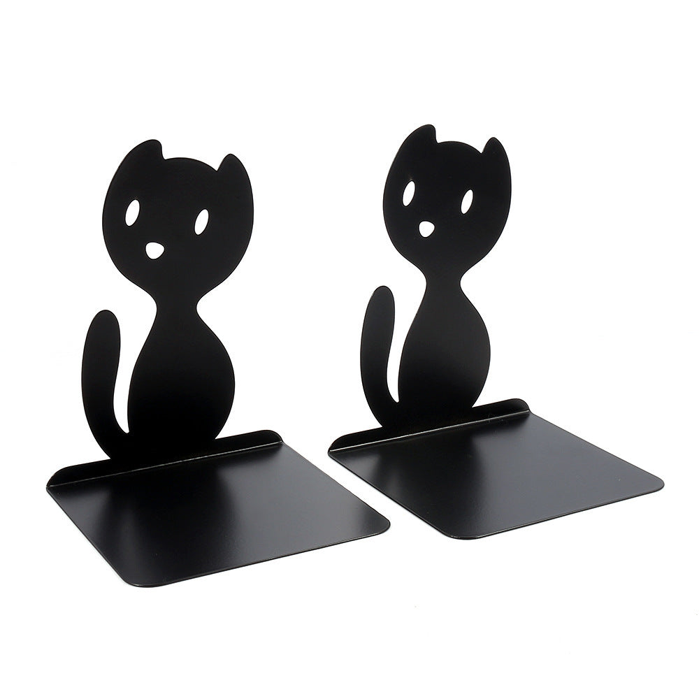 Cat-Shaped Decorative Bookends