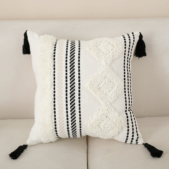 Women's Decorative Pillowcase with Textured Design Bowlift