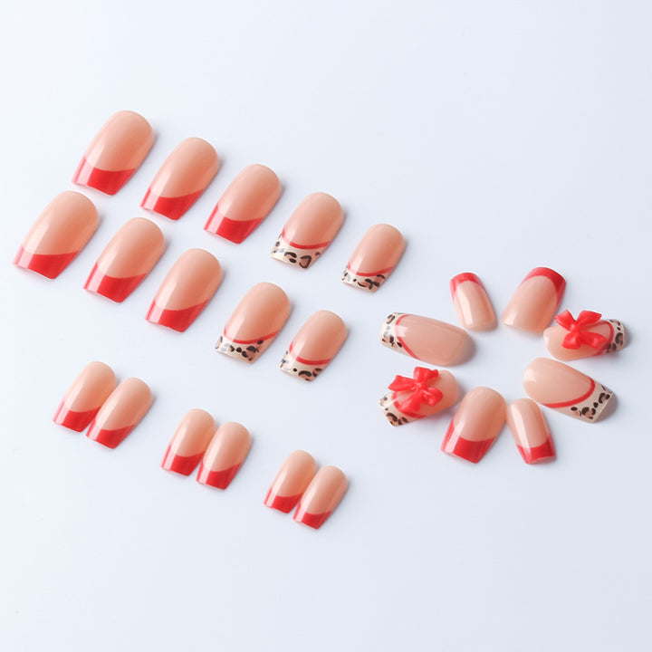 Stylish Decorative Press-On Nails Bowlift