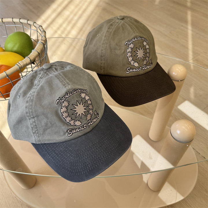 Women's Embroidered Cotton Baseball Cap Bowlift 1783922608