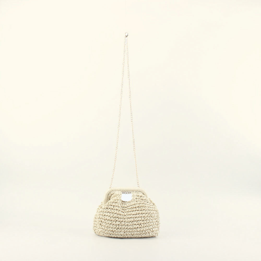 Stylish handbag with chain strap Bowlift