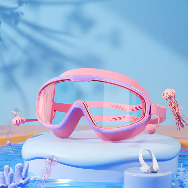 High-Visibility Swimming Goggles Bowlift
