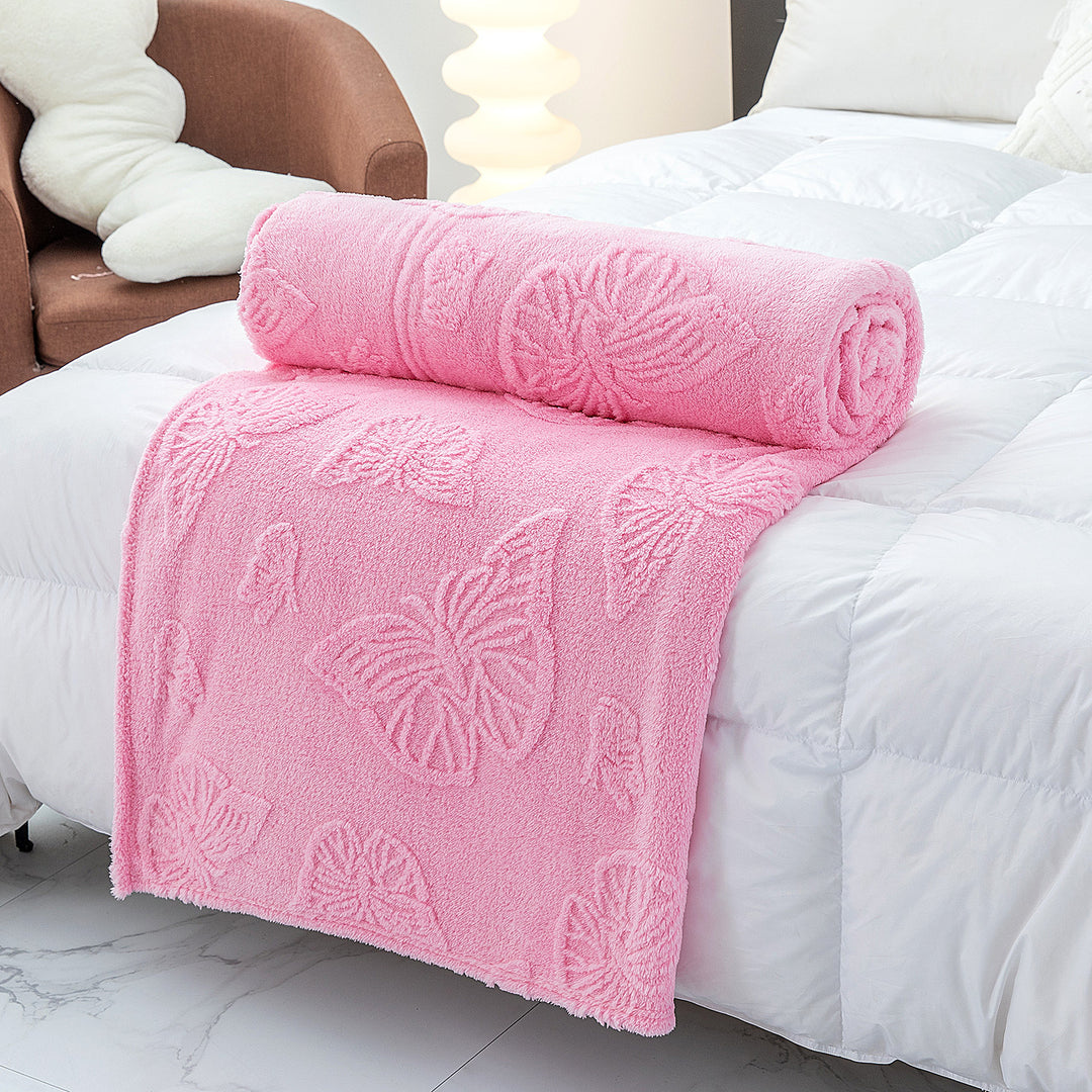 Ladies Cozy Blend Blanket Bowlift