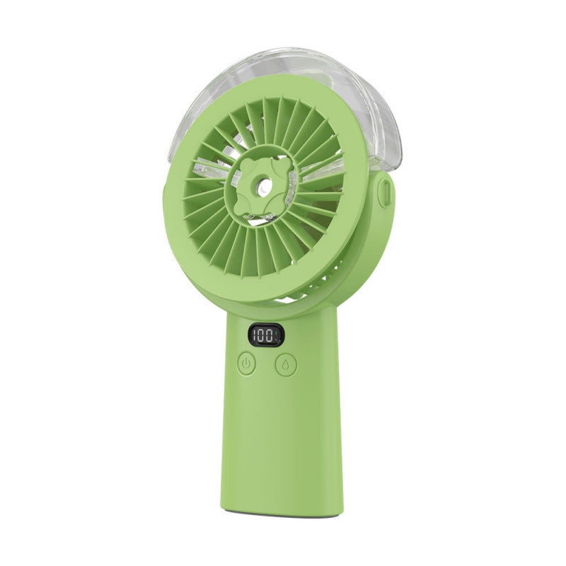 Ladies portable multifunctional hand fan with digital control Bowlift