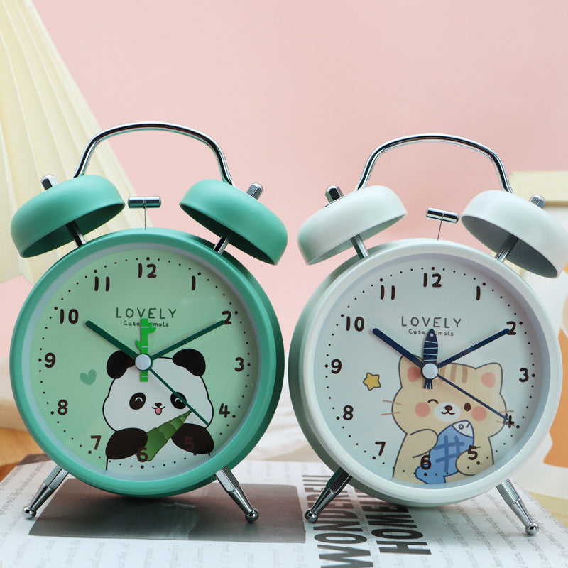 Cute animal design alarm clock Bowlift