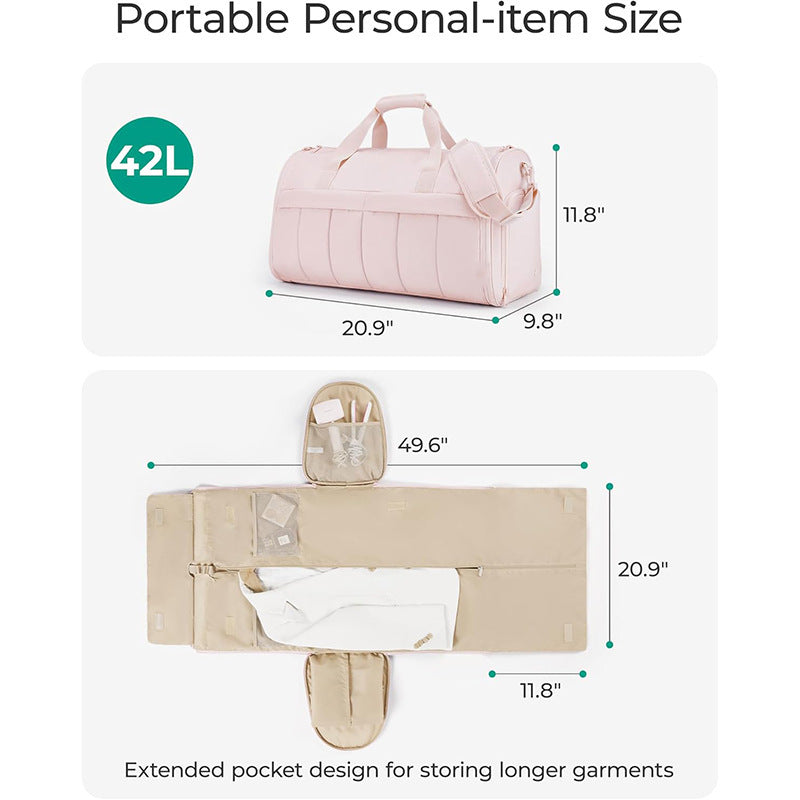 Multifunctional Travel and Business Duffle Bag Bowlift