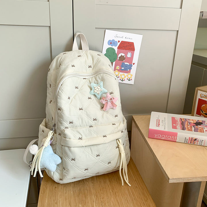 Stylish Quilted Backpack