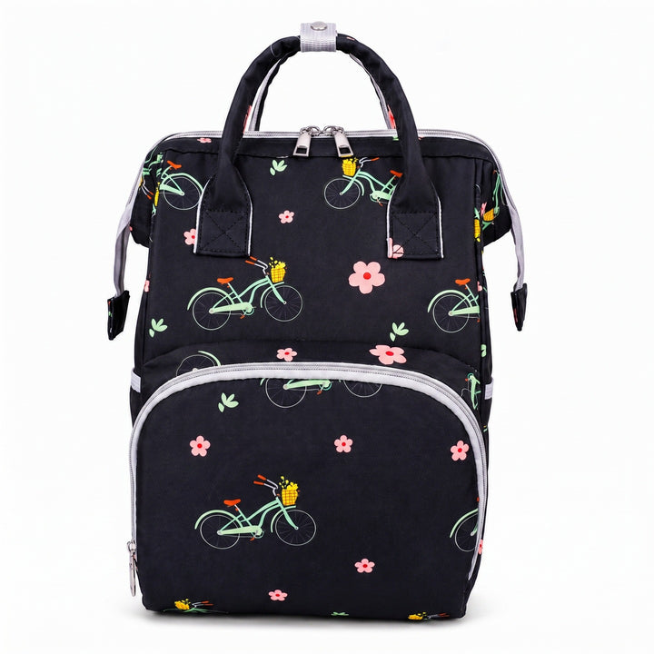Playful Illustrated Backpack Bowlift