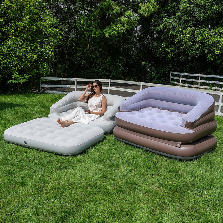 Ladies Multifunctional Inflatable Sofa Bed Bowlift