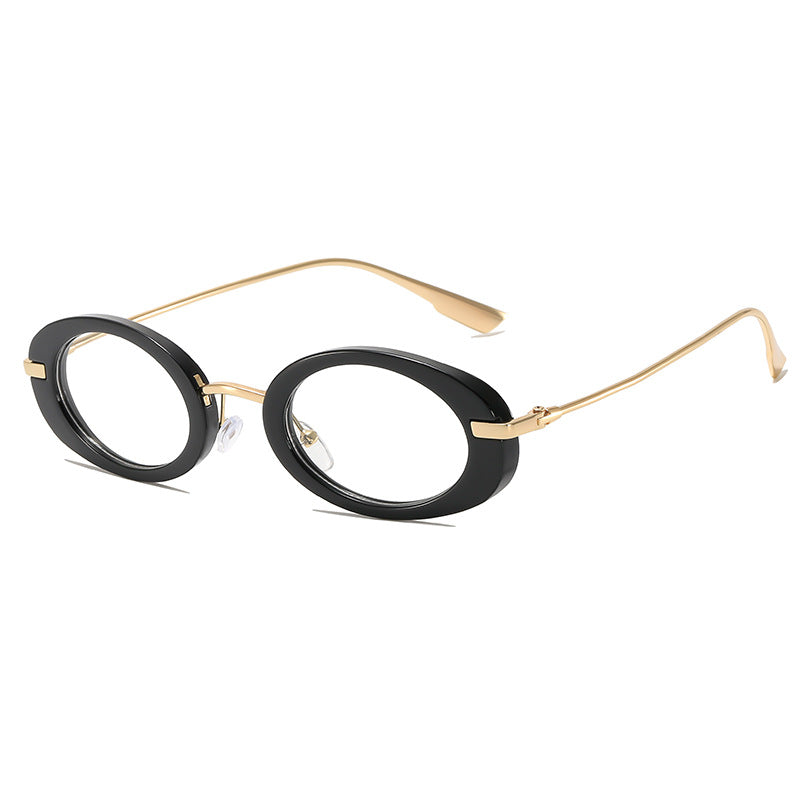 Elegant Oval Frame Sunglasses Bowlift