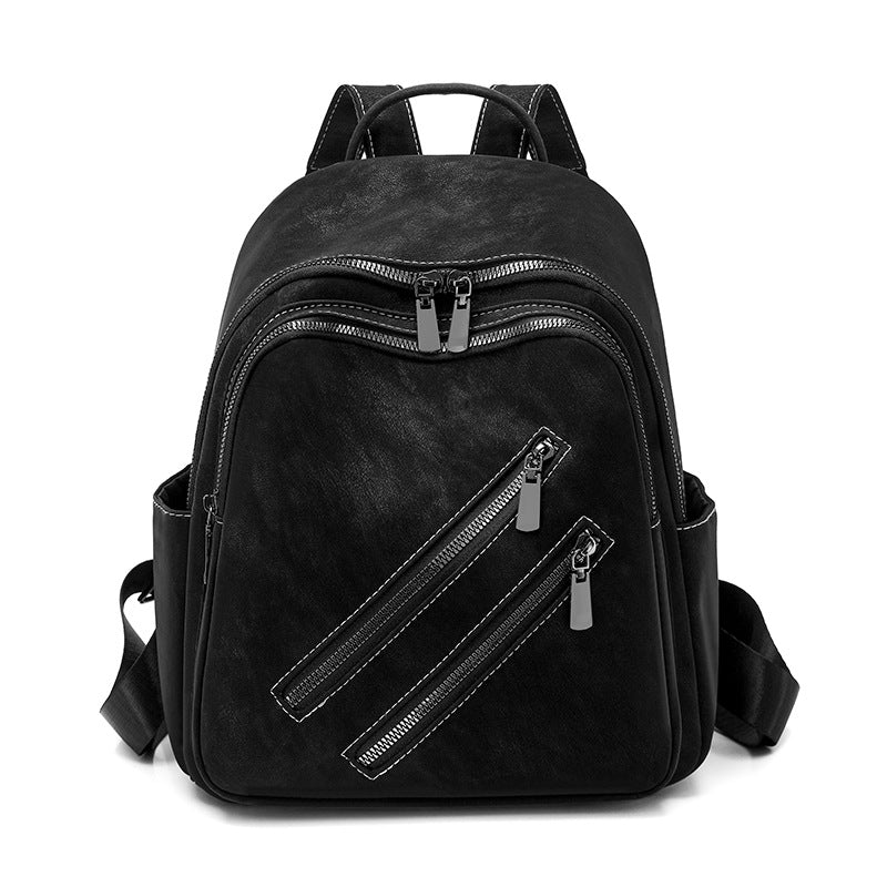Versatile Multi-Pocket Zippered Backpack Bowlift