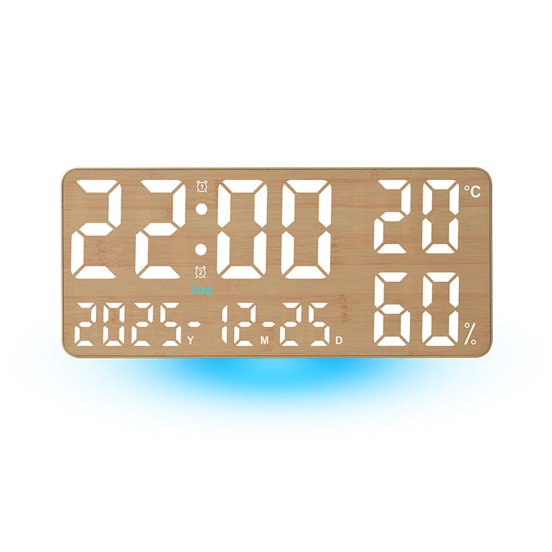 Digital multifunction alarm clock with large LED display Bowlift