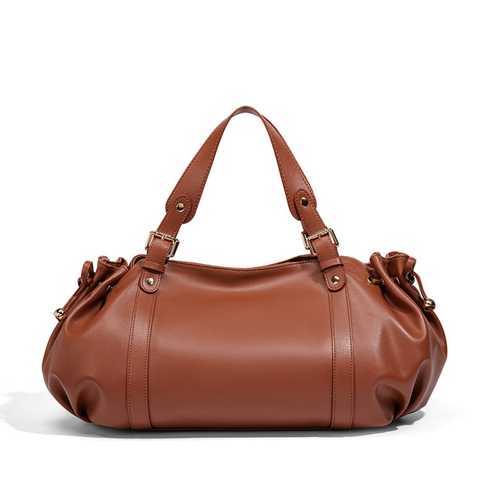Stylish Leather Handbag Bowlift