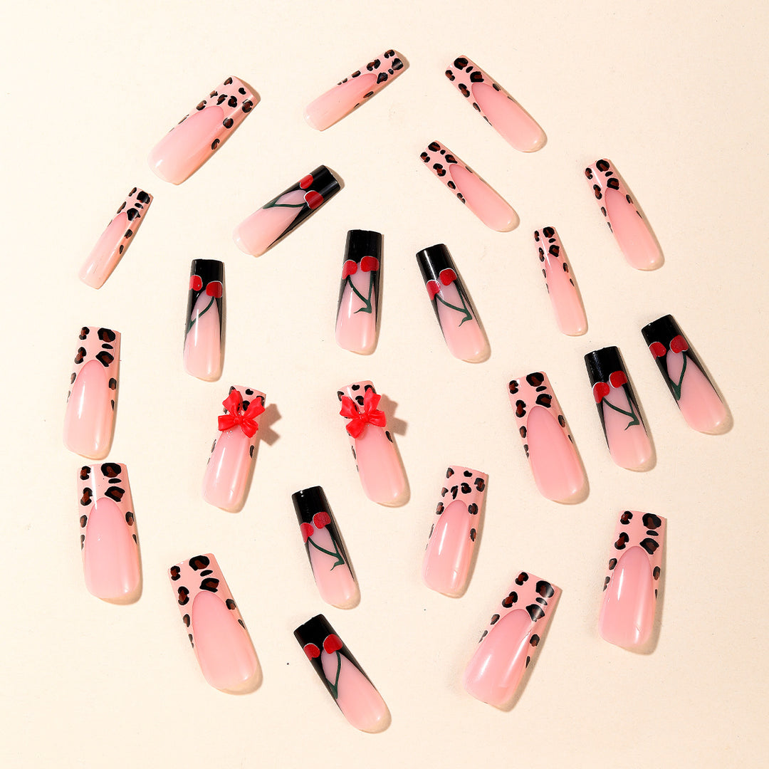 Creative Floral Design Nail Art Extensions Bowlift