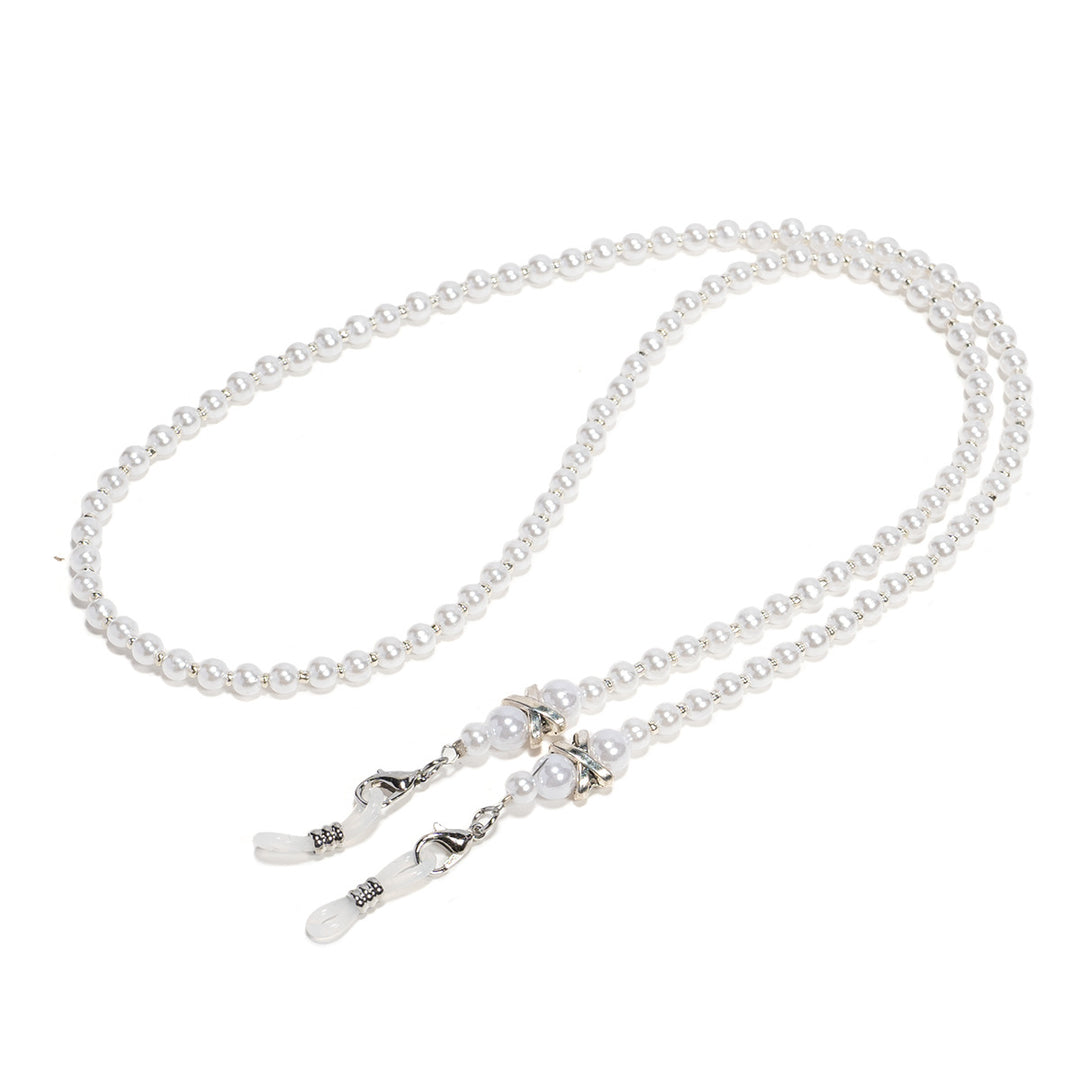 Elegant Pearl Beaded Eyewear Chain Bowlift