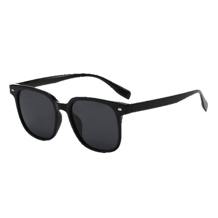 Women's modern square sunglasses with stylish, transparent frame Bowlift