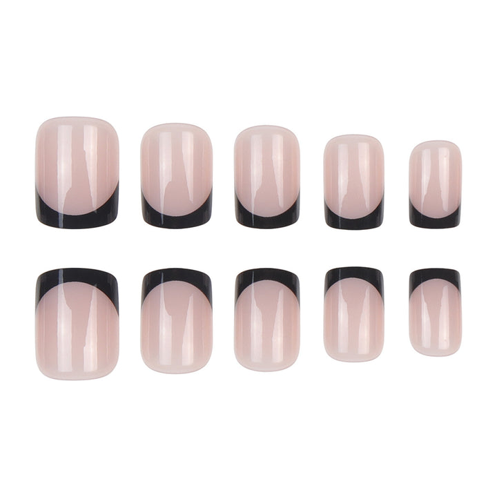 Elegant French Tip Nail Enhancements Bowlift
