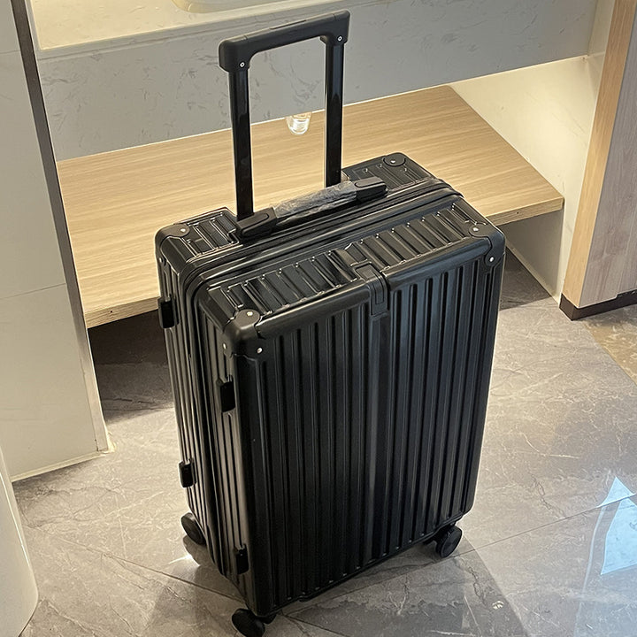 Premium Compact Hard-Shell Travel Suitcase Bowlift