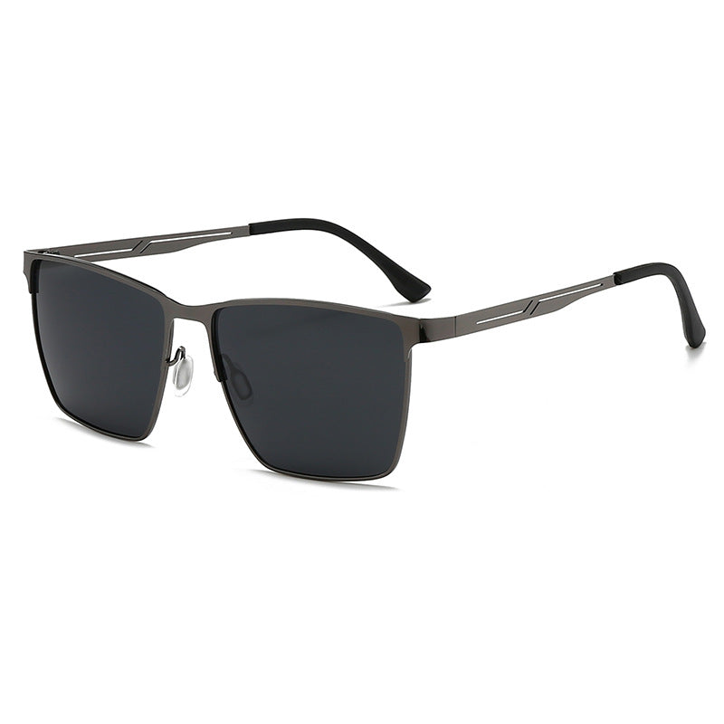 Polarized Square Frame Sunglasses