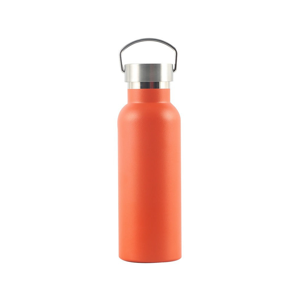 Women's high-quality thermos bottle with practical carrying handle Bowlift