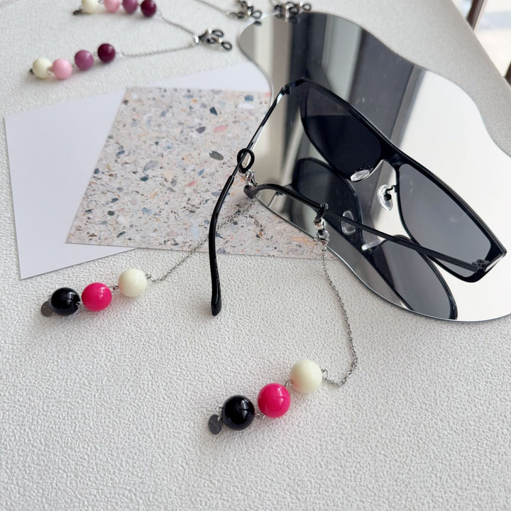 Colorful Beaded Eyewear Chain Bowlift