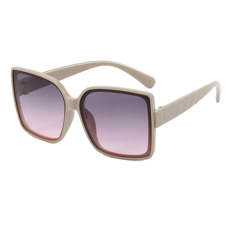 Women's fashionable square sunglasses with elegant frame Bowlift