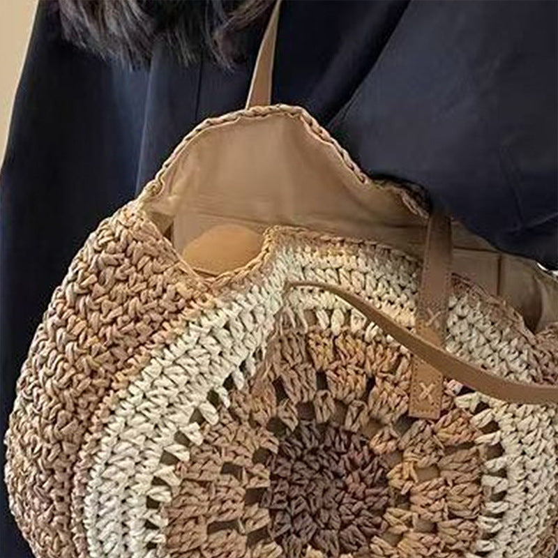 Handcrafted Natural Fiber Bag Bowlift