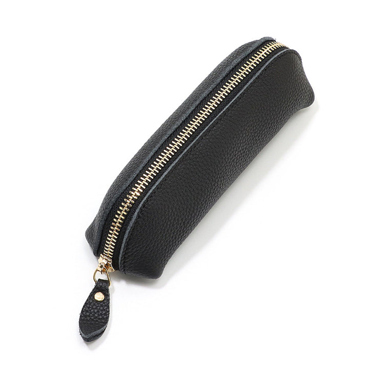 Sleek Leather Pencil Case Bowlift