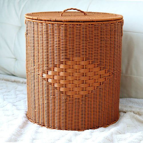 Women storage box made of braided material Bowlift