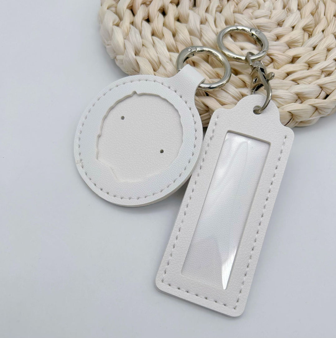 Personalized Leather Keychain Bowlift