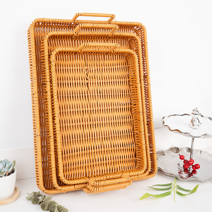Handwoven Serving Tray Bowlift