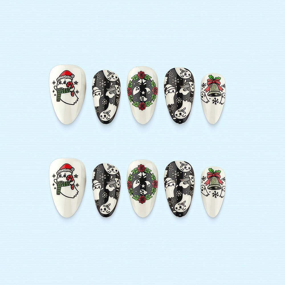 Christmas motif nail set Bowlift