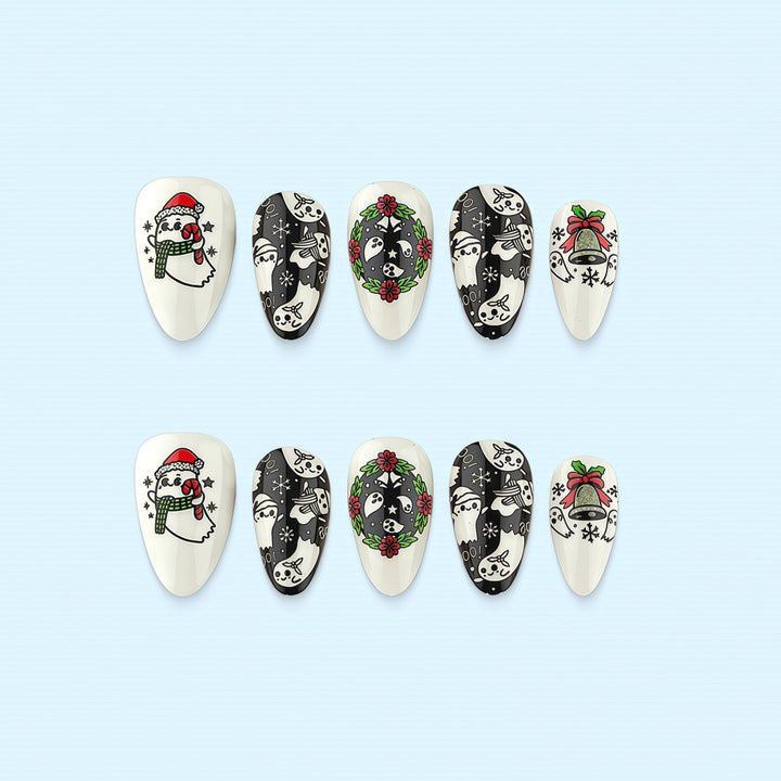 Christmas motif nail set Bowlift