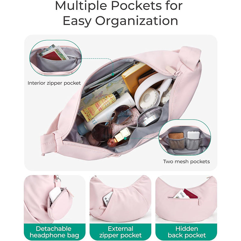 Elegant Handbag with Practical Compartments Bowlift